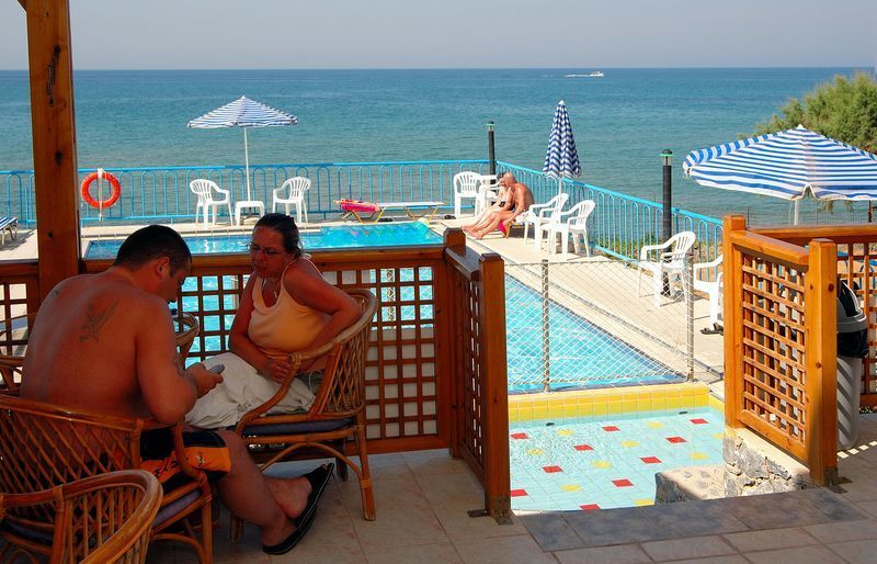 Danaos Beach Apartments Sfakaki Ngoại thất bức ảnh